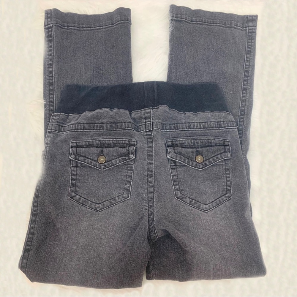 🛍 Duo Maternity Black Jeans Size Medium - Picture 2 of 5